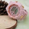 Reloj Electrónico de Unicornio para Mujer, Estilo Universitario Ins, Versión Coreana, Diseño Simple, Par para Mejores Amigas, Esfera Grande, Luminoso