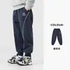Calça de Esporte Infantil Duoduo Calça de Moletom Infantil 2026 Novo Estilo Primavera Temporada Primavera e Outono Calça de Tricô para Meninos Grandes