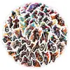 50/100 Peças de Adesivos de Grafite para Carro Caderno Skate Copo d'Água Mala Adesivos Decorativos de Grafite à Prova d'Água Atacado