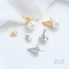 Colgante de Cono de Helado y Sombrero de Bruja Chapado en Oro de 14K para Pulseras y Collares Hechos a Mano DIY