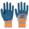 Luvas de proteção ao trabalho no atacado, antiderrapantes, resistentes ao desgaste, respiráveis, borracha de pneu, para canteiros de obras, trabalho e mão de obra, revestidas com látex
