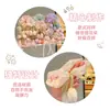 Elástico de Cabelo com Laço de Flor Tulipa Estilo Coreano para Meninas, Corda de Cabelo de Alta Elasticidade para Rabos de Cavalo e Coques