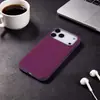 Adecuado para funda de teléfono móvil Iphone18Promax, Patrón tejido de tela técnica, Succión magnética, Cubierta protectora anticaídas para Apple 16, 17