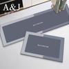 Alfombrilla de cocina absorbente de aceite, antideslizante, lavable, resistente a las manchas, para puerta de entrada