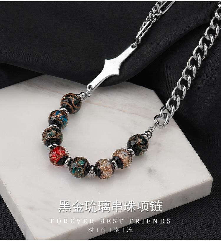 DWX1040-黑金琉璃串珠项链_02.jpg