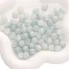 Contas de Imitação de Jade Coloridas em Água com Vidro Quebrado Dentro, Contas de Barril, Pulseiras DIY Feitas à Mão com Contas, Contas Soltas