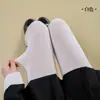 Medias de Rejilla Rombos Grises Primavera y Otoño Delgadas Algodón Puro Ligera Presión Adelgazantes Gris Verano Ropa Exterior Leggings Medias