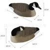 Chumbos de casco de ganso canadense flocados simulados para caça e armadilhagem, direto da fábrica, em estoque, casco de ganso simulado
