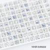 Broca de uñas Dongzhou 6MM redonda punta inferior broca accesorios de joyería DIY broca de vidrio recubierta nueva broca adhesiva para uñas al por mayor