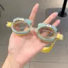 Gafas de natación para niños y niñas, impermeables, súper transparentes, bonitos dibujos animados, gafas de natación para niños, ventas directas de fábrica