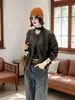 Chaqueta corta de cuero para mujer 2026 nuevo estilo primavera y otoño, chaqueta de cuero suave retro elegante y casual