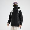 Chaqueta Tres en Uno Luo Duo para Hombres y Mujeres 2025 Nueva de Primavera y Otoño Resistente al Viento e Impermeable con Forro Polar Chaqueta de Montañismo