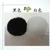 Decorações de Pompons de Pelo de Coelho Sintético de 9-15cm Acessórios de Pompons Feitos à Mão DIY para Roupas, Sapatos, Chapéus e Têxteis para Casa