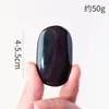 Adorno de Mano de Obsidiana de Cristal Natural, Pieza de Mano de Obsidiana con Ojos de Colores, Piedra de Masaje para Yoga, Piedra para Compresa Caliente, Adorno de Cristal