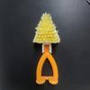 Escova Japonesa para Panelas Escova Doméstica para Lavar Louça Dobrável Sem Canto Morto Cabo Curto Escova para Fogão Escova de Limpeza para Cantos e Frestas de Janelas