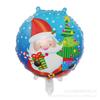 Bola de 18 polegadas Decoração de Natal balão de filme de alumínio boneco de neve Papai Noel árvore de Natal balão de folha de alumínio atacado