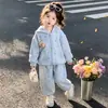 Conjunto Deportivo para Niña Primavera Otoño 2026 Nuevo Ropa de Otoño Elegante para Niños Conjunto Casual Lindo de Dos Piezas para Bebé Niña