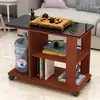 Mesa de Centro para Sala de Estar, Mesa Lateral Simples, Mesa Pequena, Mesa de Centro Móvel de Madeira Sintética, Mesa de Chá Pequena de Madeira para Apartamento, Vidro