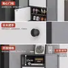 Armário de sapatos para apartamentos pequenos, armário estreito de armazenamento interno multicamadas para a entrada, sapateira de canto para a entrada