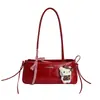Bolso Pequeño Retro Texturizado de Gama Alta para Mujer 2026 Modelo Nuevo Versátil Bolso de Hombro para el Trabajo Bolso de Mano de Moda Bolso Baguette