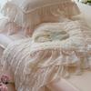 Princesa Francesa Verano Lenzing Tencel Verano Fresco Colcha Juego de Cuatro Piezas Mariposa Fresco Lavable Aire Acondicionado Núcleo Delgado de Colcha