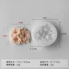 Molde de Silicona para Velas de Aromaterapia Hechas a Mano, Adorno de Yeso, Forma de Flor Margarita Tulipán Rosa Peonía, Transfronterizo
