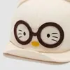2026 Gorra de Bebé Súper Linda con Visera Suave, Gorra de Béisbol con Gafas de Dibujos Animados, Diseño de Gato para Niños y Niñas, Gorra Protectora Solar