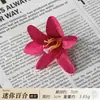 Flores de Lirio Pequeñas Simuladas, Pequeños Brotes de Lirio del Valle de 7 cm, Cabezas de Orquídeas Pequeñas, Producción de Tocados para Minorías Étnicas, Decoración de Cajas de Regalo