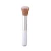 Brocha para Rubor Odin Pequeña de Fibra Única de Cerdas Suaves Brocha para Polvo Blanca Brocha para Iluminador Portátil Brocha de Maquillaje Pedido Mínimo