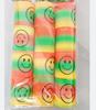 Círculo Mágico Arco-Íris Mini Carinha Sorridente 3,2 x 3,5 cm Jenga Círculo Colorido de Mola Brinquedo Infantil Atacado de Fábrica