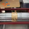 Venda Direta da Fábrica Alta Velocidade Hidráulica Padrão de Design Aquecimento Rolo Molde Correia Estampagem Couro Máquina de Estampar
