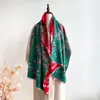 Xale de Foto de Viagem Yunnan Qinghai Inverno Feminino de Alta Qualidade Comprimento Médio Xale Externo Estilo Étnico Retrô Cachecol Quente