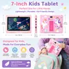Tableta Infantil de 7 Pulgadas Qualcomm8916 Android13 Funda de Goma de Silicona