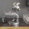 Suporte de carregamento de relógio de coelho resina moderno decoração suporte de carregamento decoração de mesa de escritório criativo presente de aniversário para homens e mulheres