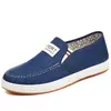 Zapatos de Lona para Primavera y Otoño 2026 Versátiles Casuales para Hombre sin Cordones Zapatos de Tela con Suela de Goma del Viejo Pekín Zapatos de Trabajo