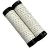Puños de Manillar de Bicicleta Transfronterizos, Antideslizantes, para Bicicletas de Piñón Fijo y de Montaña, Patrón de Carbono Colorido, Perforados, Transpirables, Accesorios Universales para Ciclismo