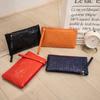 Monedero de PU para mujer, tipo clutch de cocodrilo, regalo creativo, bolso largo de moda para teléfono móvil, venta al por mayor, novedad de 2022