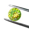 Brincos de Tarraxa Coloridos com Zircônia Revestida 8mm, Brincos Coloridos Super Brilhantes, Joias com Pedras Preciosas Incrustadas com Pedras Soltas