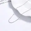 Collar de cuentas de plata 925, joyería de nicho de lujo ligero para mujer, colgante de corazón de alta gama para Instagram, cadena de extensión, cadena para suéter, cadena para clavícula