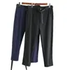 ¡No te lo pierdas! ¡Costura Tridimensional 3D! ¡Con caída y resistente a las arrugas! Pantalones Casuales para Hombre de Primavera y Otoño con Cinturón de Hebilla, Modernos