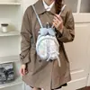 Estudiante Dulce 2026 Lindo Mini Moño Dibujo Animado Mochila Versátil para Mujer Nueva Mochila Estilo Coreano Conejo