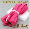 Tiras con Núcleo de Algodón Incrustado, Gomas para el Cabello Duras y Duraderas con Líneas Cosidas en el Borde, Tiras Envueltas con Núcleo de Algodón, Hecho a Mano