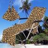 Funda para silla de playa transfronteriza funda para silla de playa de microfibra serie leopardo con impresión digital 3D