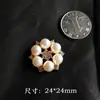 Liga Flor DIY Ventilador Redondo Pacote de Material Decorativo Casamento Ventilador Árvore de Pérolas Ameixa Chinoiserie Acessórios Artesanais para Noiva
