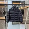 Jaqueta Corta-Vento Masculina 24 Nova Acolchoada Quente Estampada Curta Solta Casual