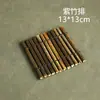 Tapetes Pequenos de Bambu na Cor Original Que Não Desbotam, Tapetes para Churrasco, Tapetes Decorativos Longos de Bambu, Tapetes de Isolamento Térmico, Porta Copos de Chá, Porta-Panelas de Bambu, Bandejas para Frutos do Mar