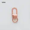 Accesorios para Joyería DIY Aleación de Zinc Electrochapada Hebilla de Puerta Herramienta para Equipaje Hebilla de Resorte Anillo para Llavero Accesorios para Llavero
