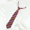 Gravata Borboleta Masculina Gola de Flor Feminina Versátil jk Estilo Japonês Estilo Estilo Pessoa Preguiçosa Elástico Grátis Escola para Foto de Formatura Listrado Estilo Preppy Tendência