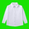 Camisa blanca para niños Camisa blanca para niños Camisa blanca para niñas Uniforme del mismo estilo para niños y niñas