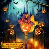 Lámpara de proyección decorativa de Halloween bolsa de materiales DIY hecha a mano para niños linterna lámpara de calabaza accesorios para actividades de jardín de infantes